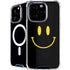 Black Happy Face iPhone 16 Pro MagSafe Case